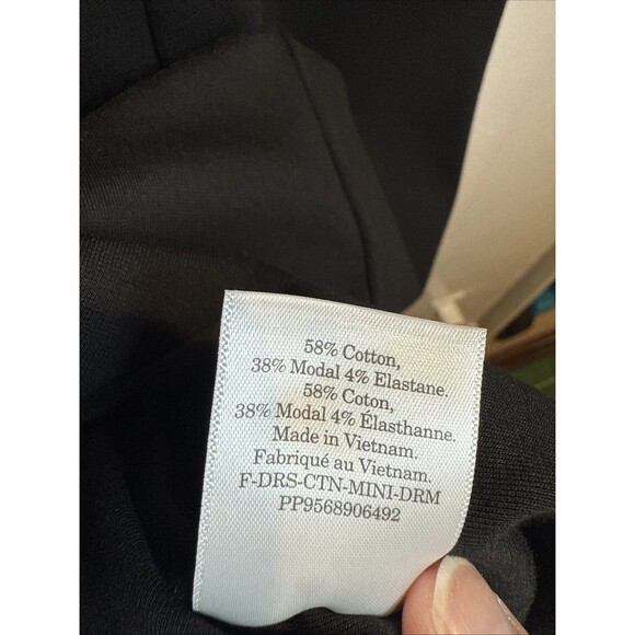 Everlane Women's Dream '90s Shift Dress Black Size Large NWT - Picture 9 of 15